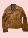 Vampette Leather Blazer