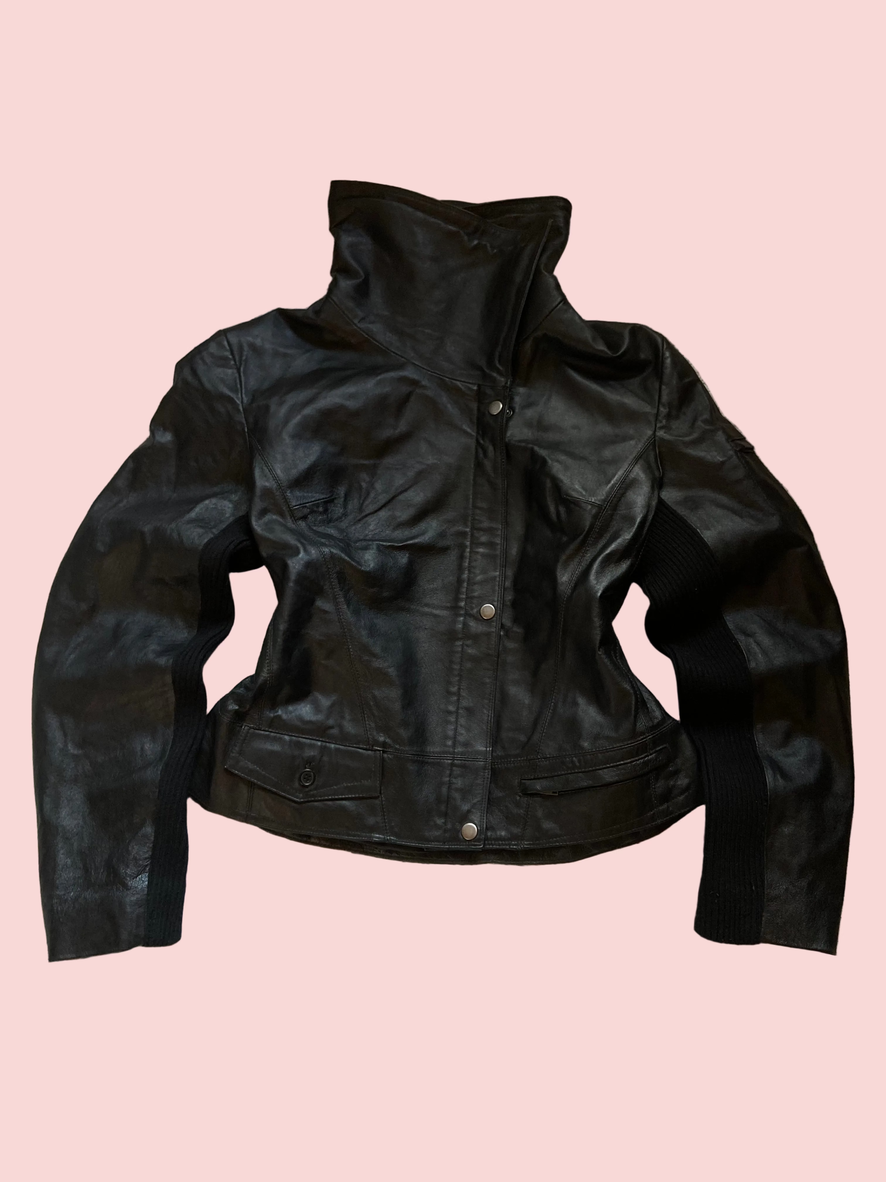 Archive Slayer Turtle Neck Leather