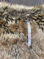 Vampette Slayer Cropped Faux Fur Jacket