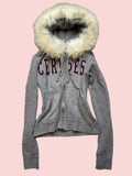 Vampette Cerises Fur Hoodie