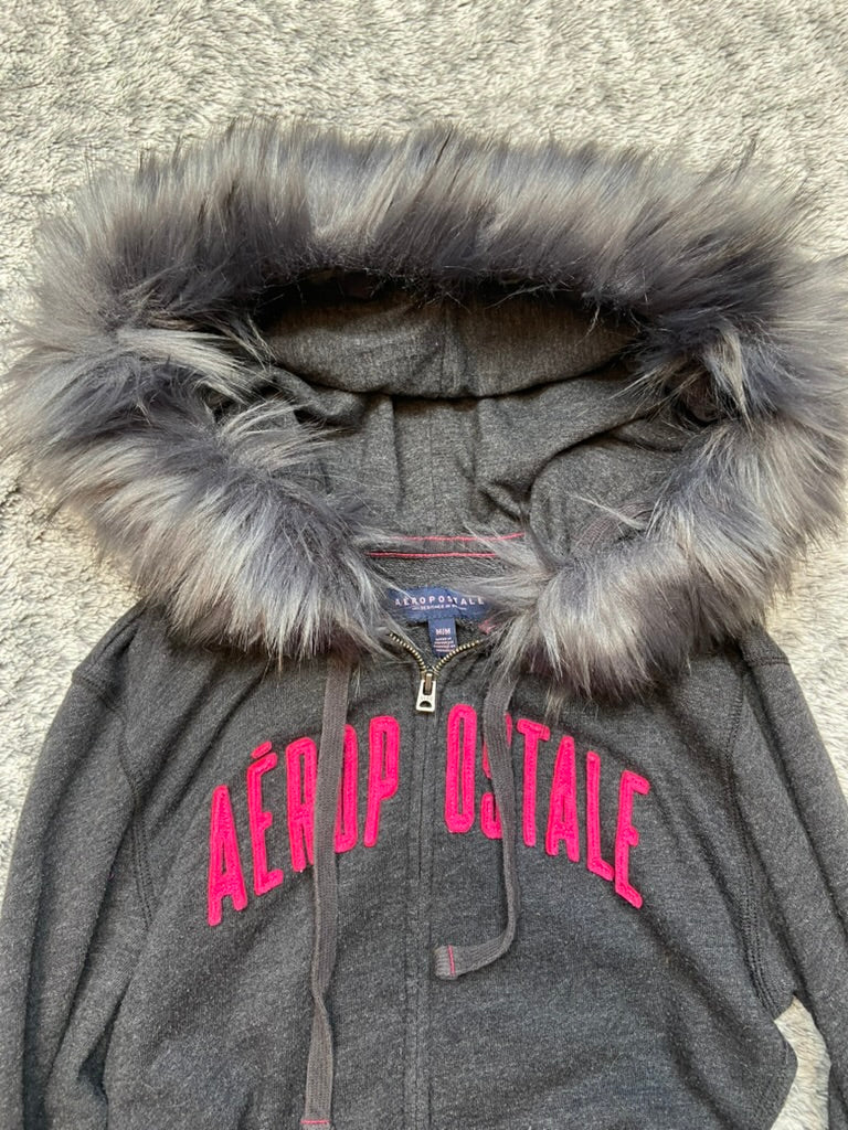 Vampette Aeropostale Fur Hoodie