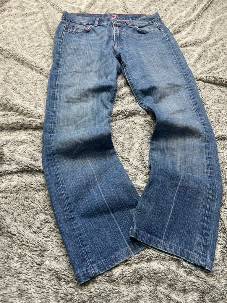 Vampette Pink Brodery Jeans