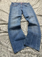Vampette Pink Brodery Jeans