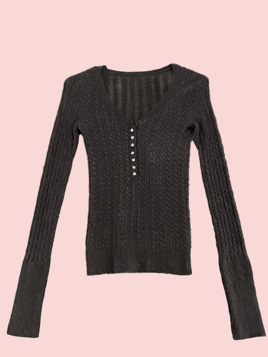 Nouveau pull torsadé