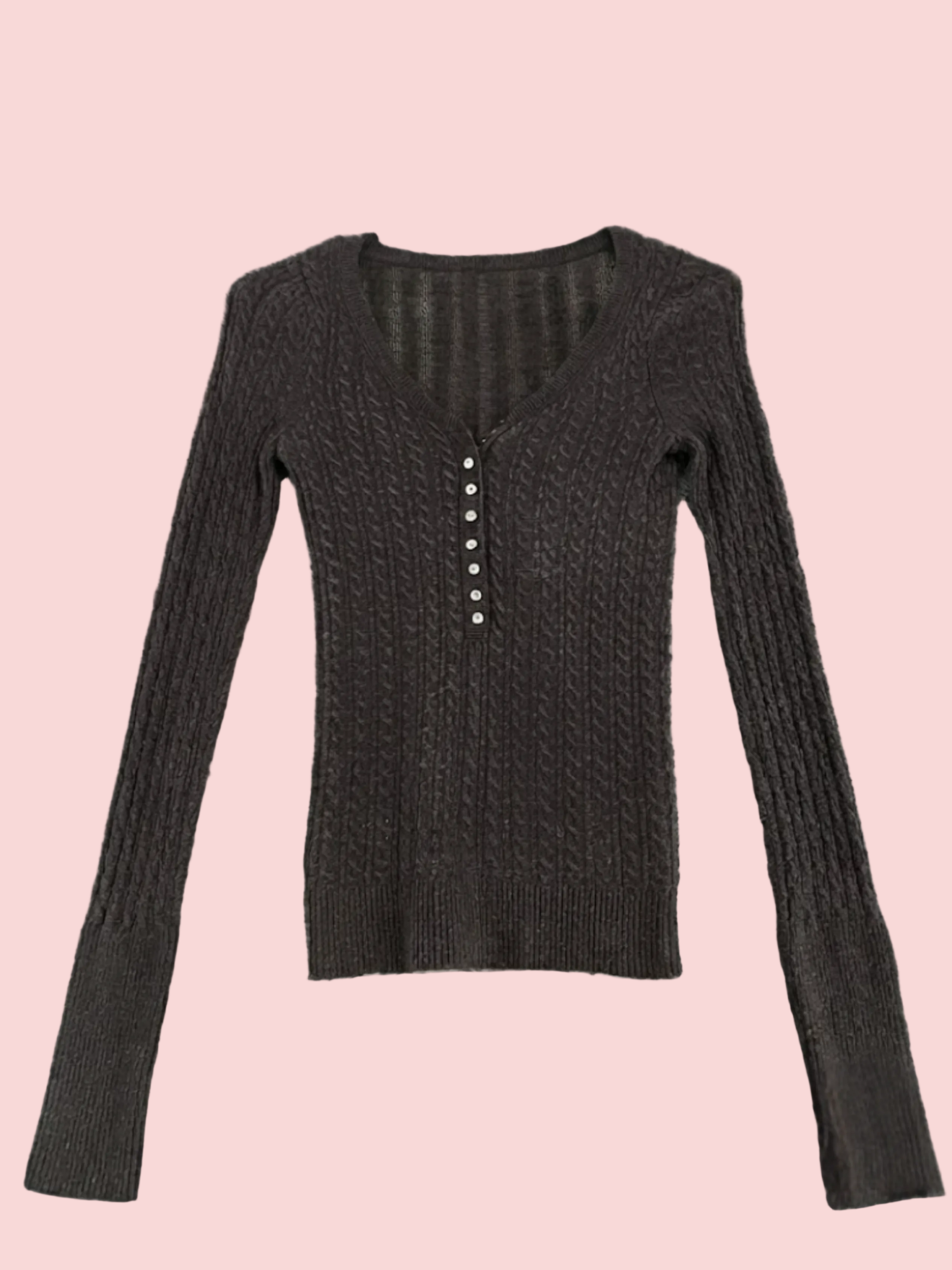 Nouveau pull torsadé