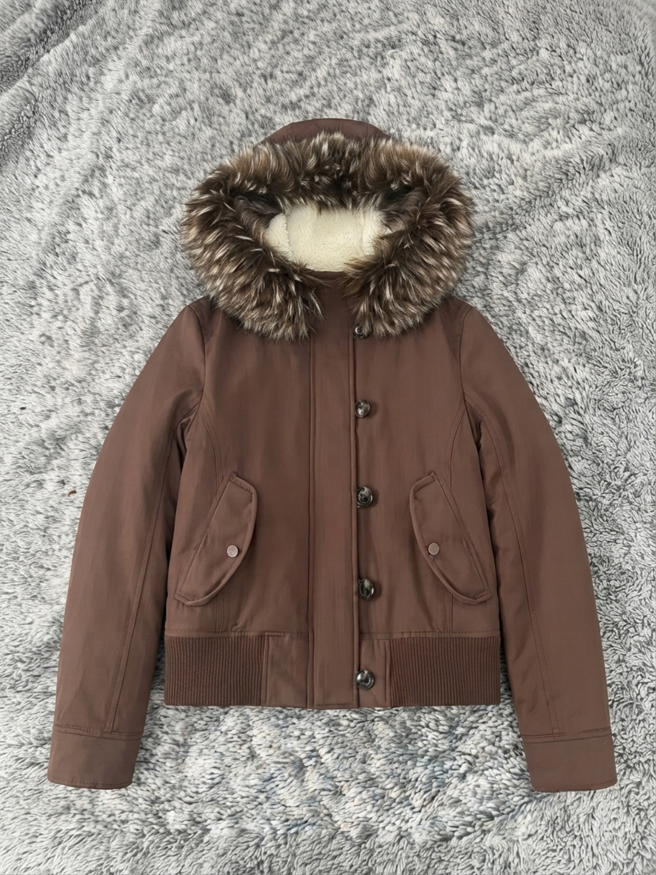 Nouveau parka à fourrure