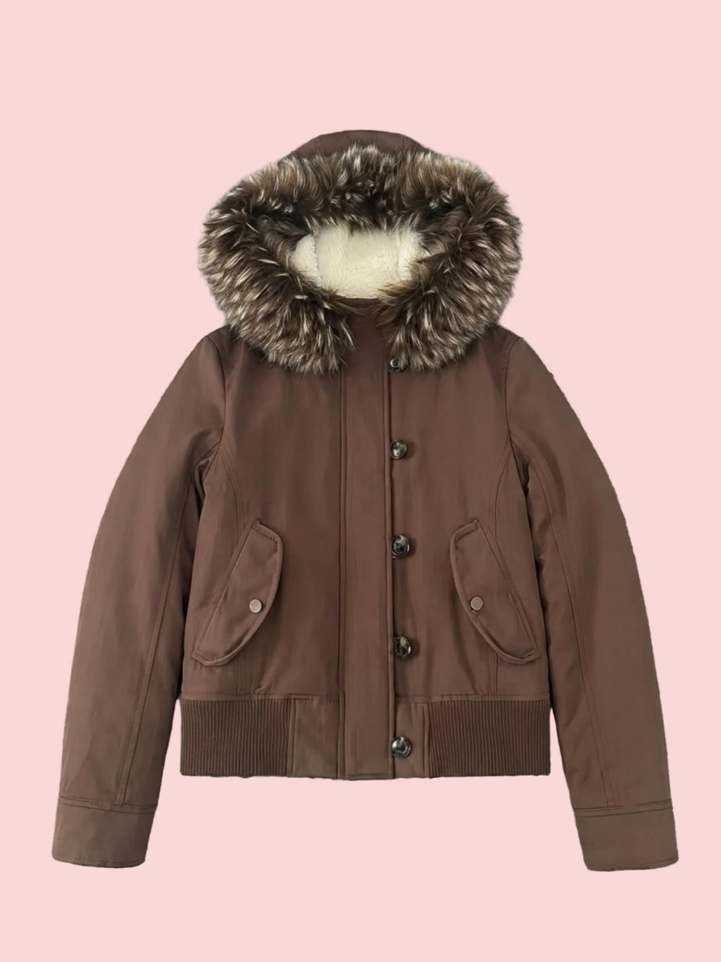 Nouveau parka à fourrure