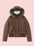 Nouveau parka à fourrure