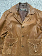 Vampette Leather Blazer