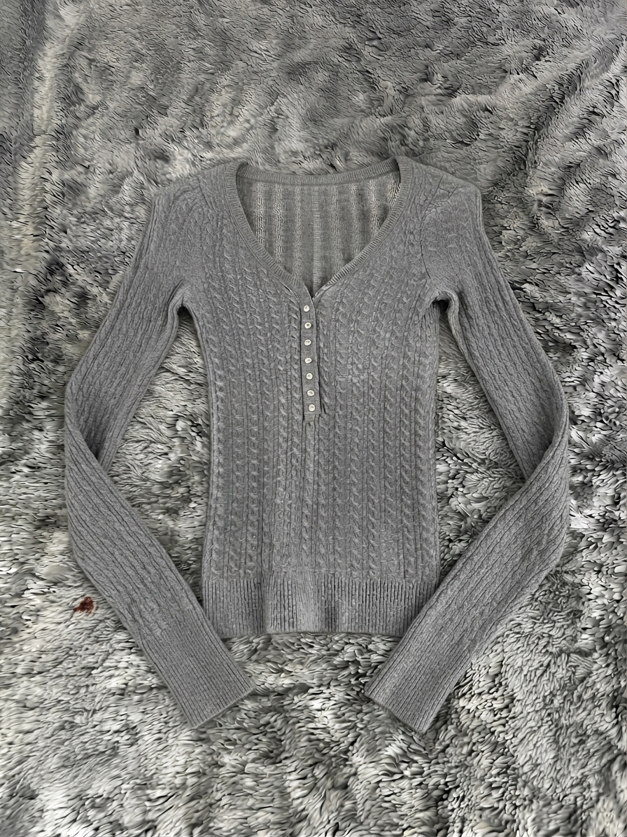 Nouveau pull torsadé